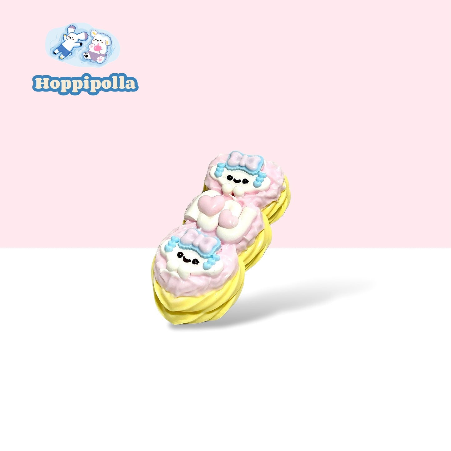Cute cartoon cheese bar squishy-Hoppipolla