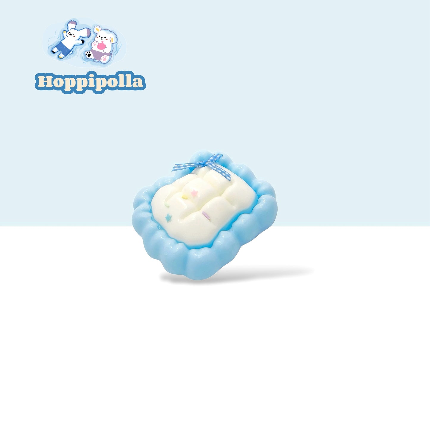 Blue lace pillow squishy-Hoppipolla
