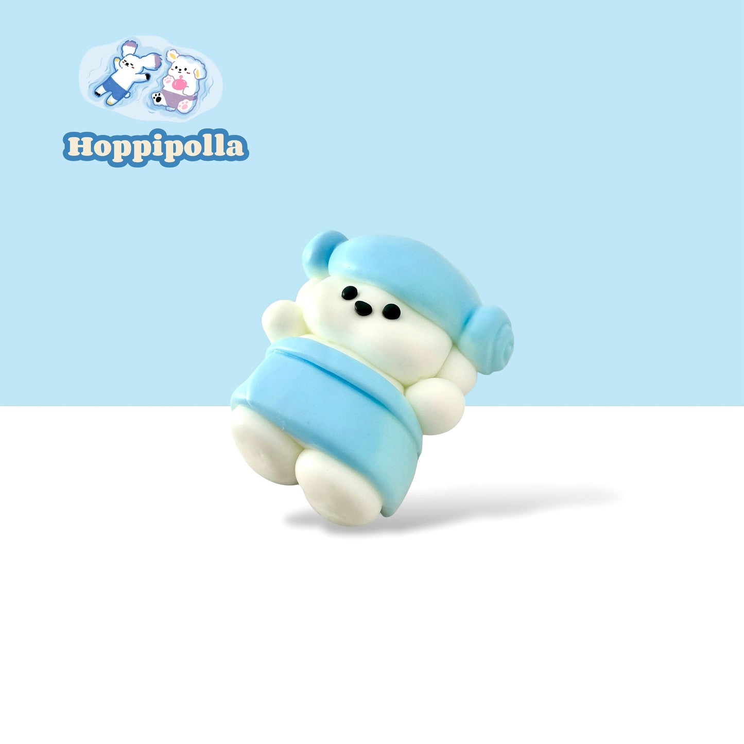 Blue tower puppy squishy-Hoppipolla