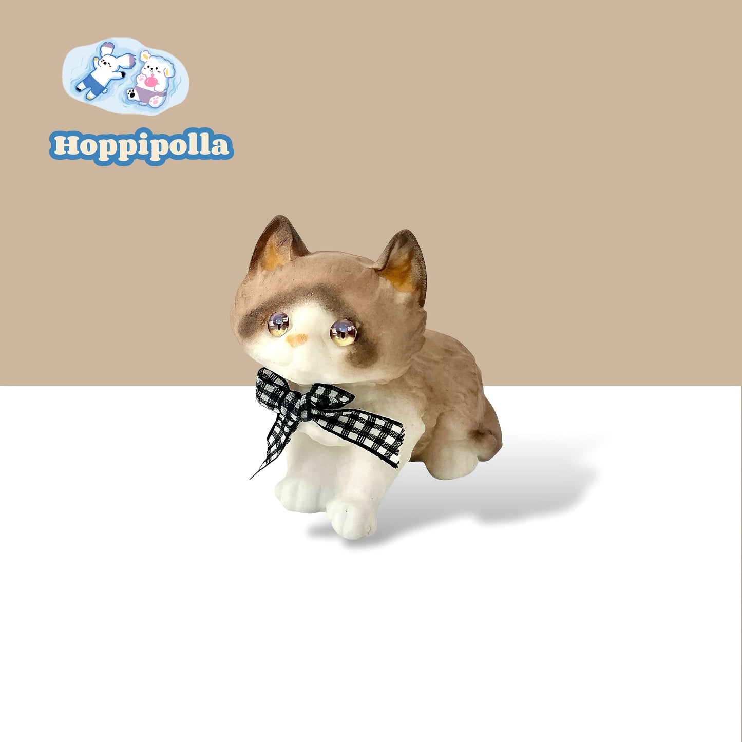 Brown kitten squishy-Hoppipolla