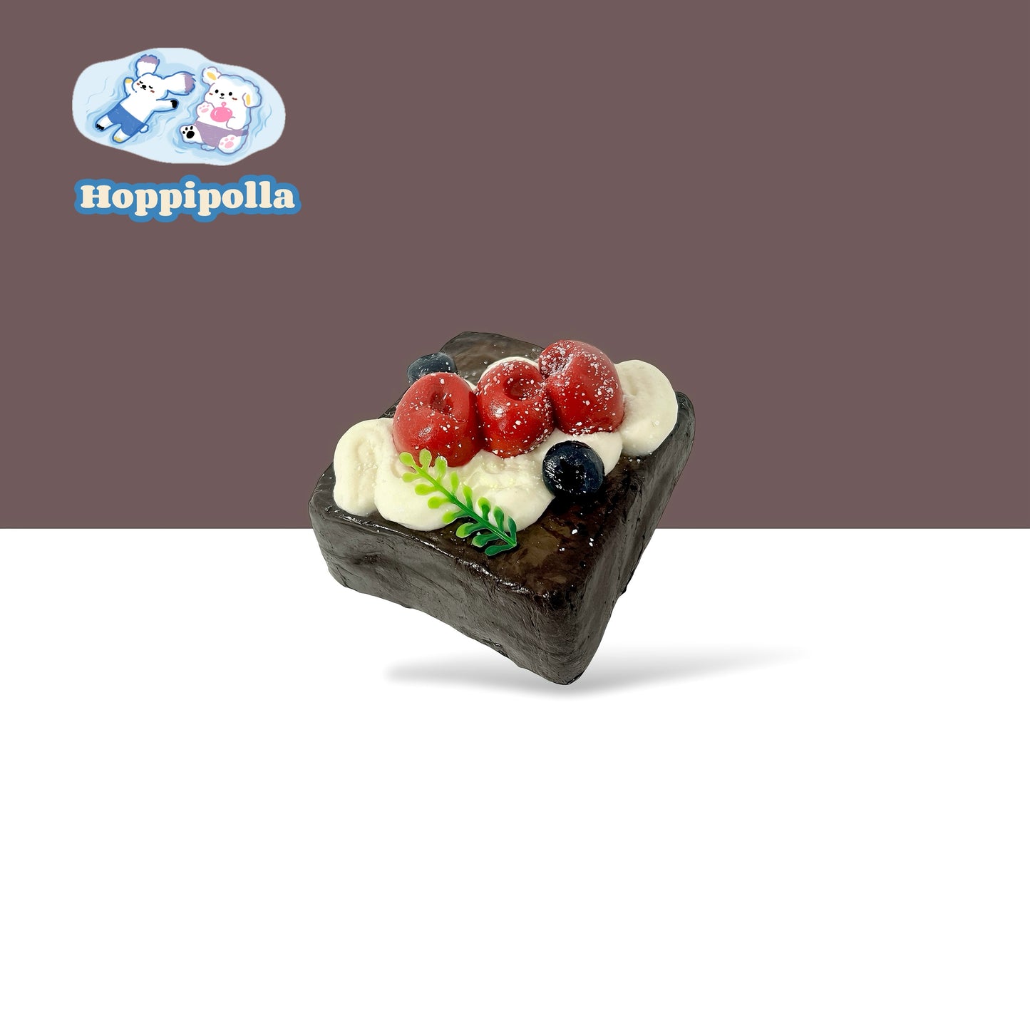 Cherry Chocolate cake squishy- Hoppipolla