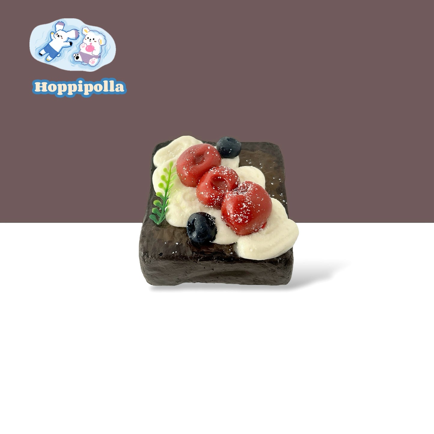 Cherry Chocolate cake squishy- Hoppipolla