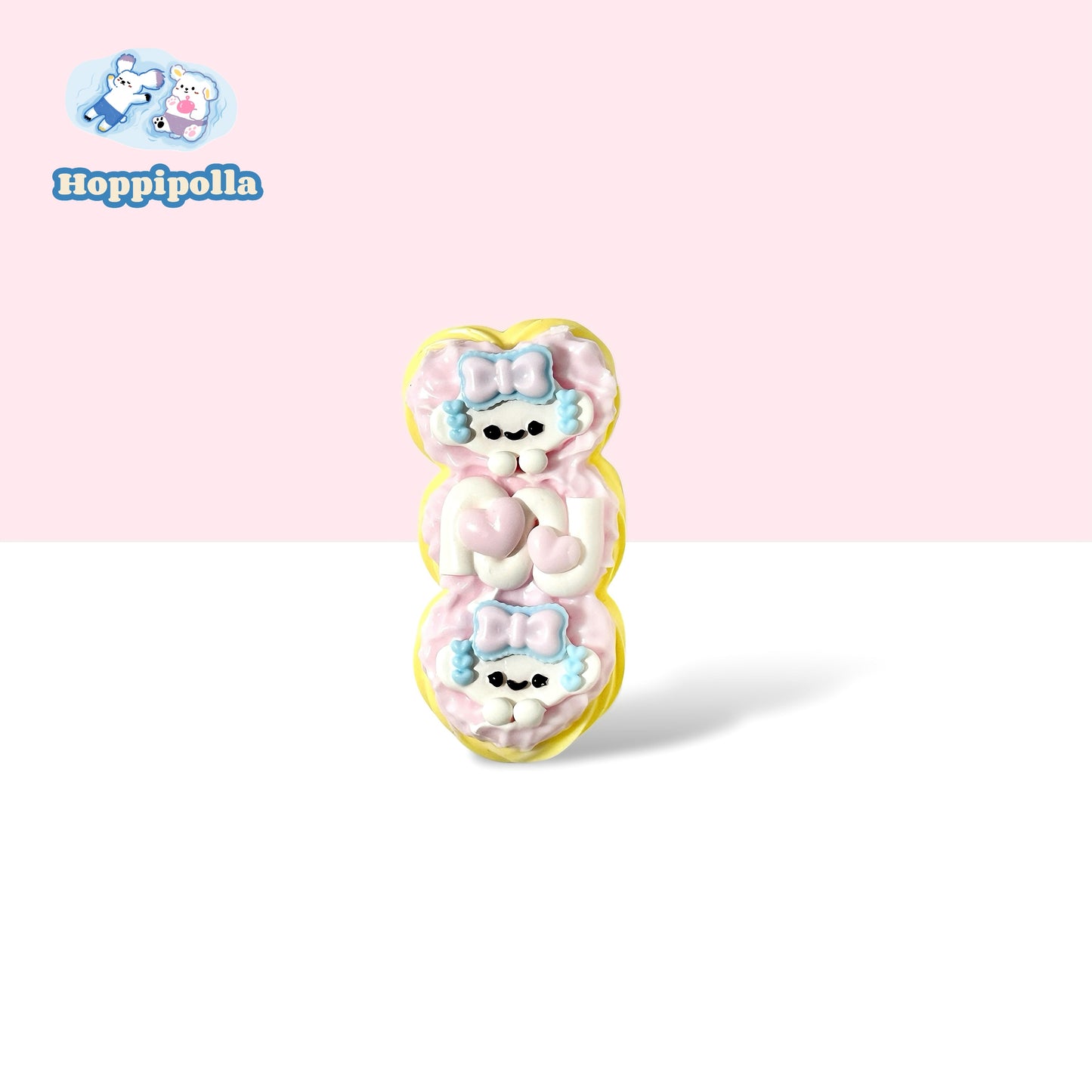 Cute cartoon cheese bar squishy-Hoppipolla