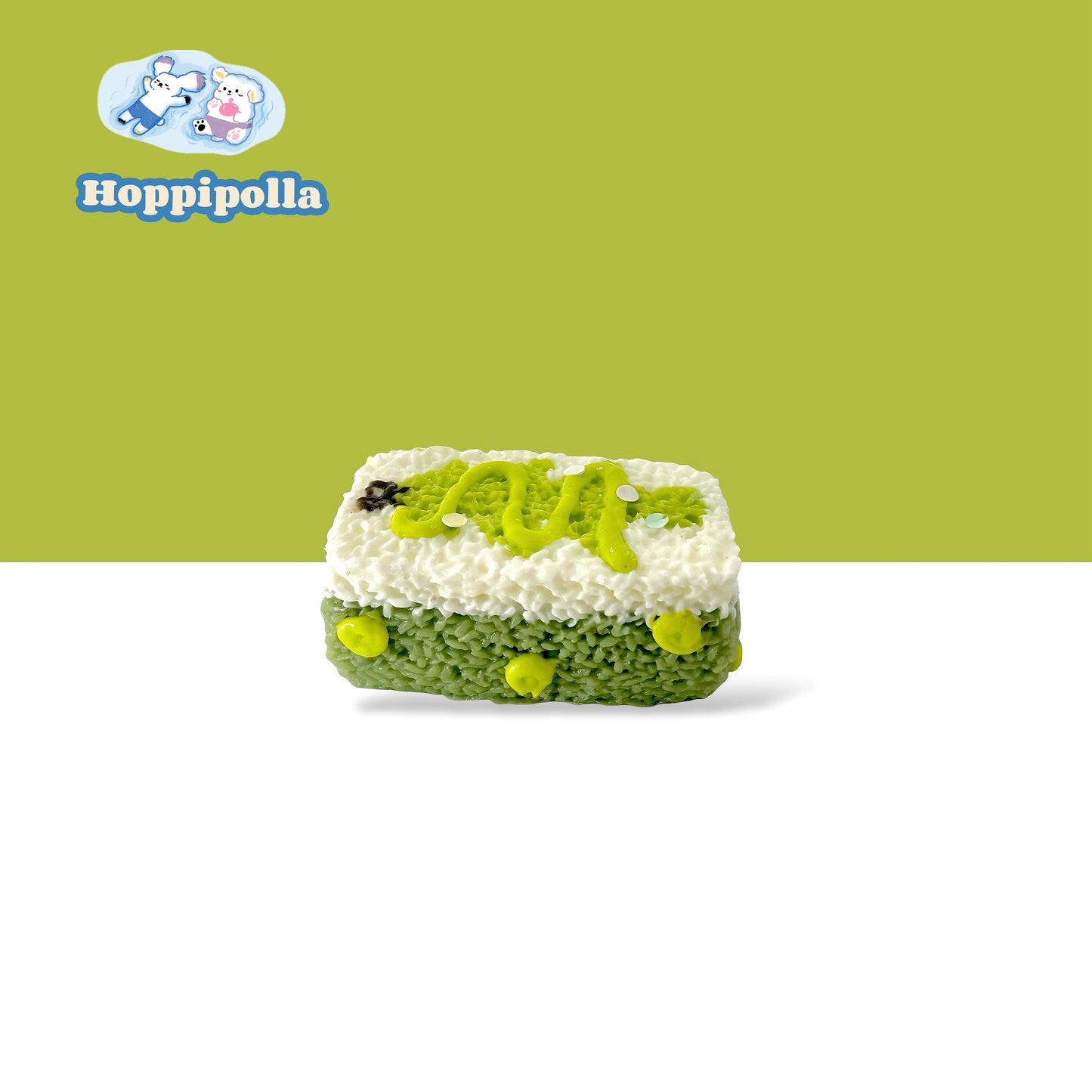Matcha rice squishy-Hoppipolla
