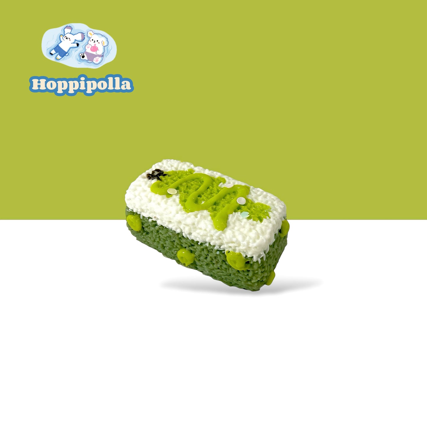 Matcha rice squishy-Hoppipolla