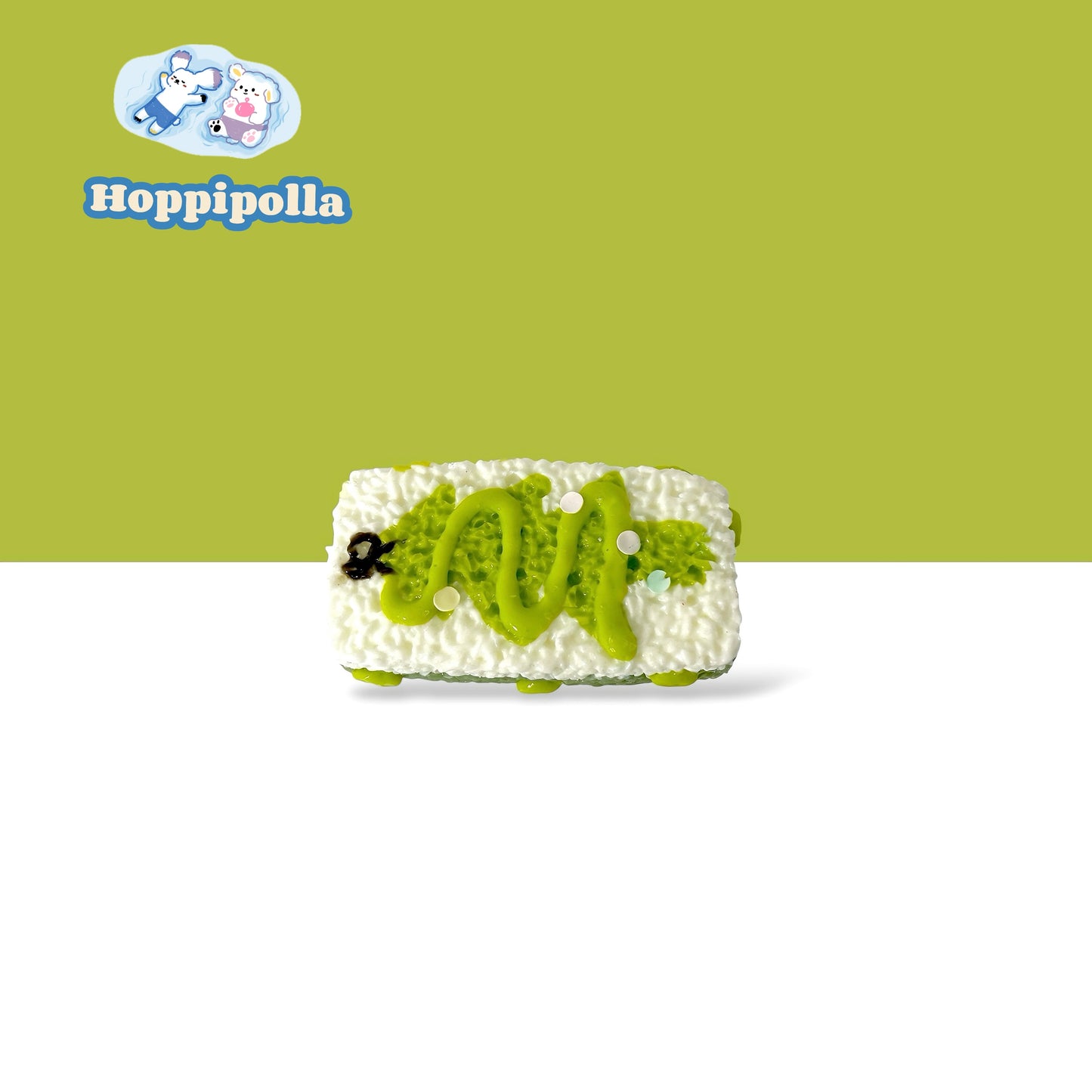 Matcha rice squishy-Hoppipolla