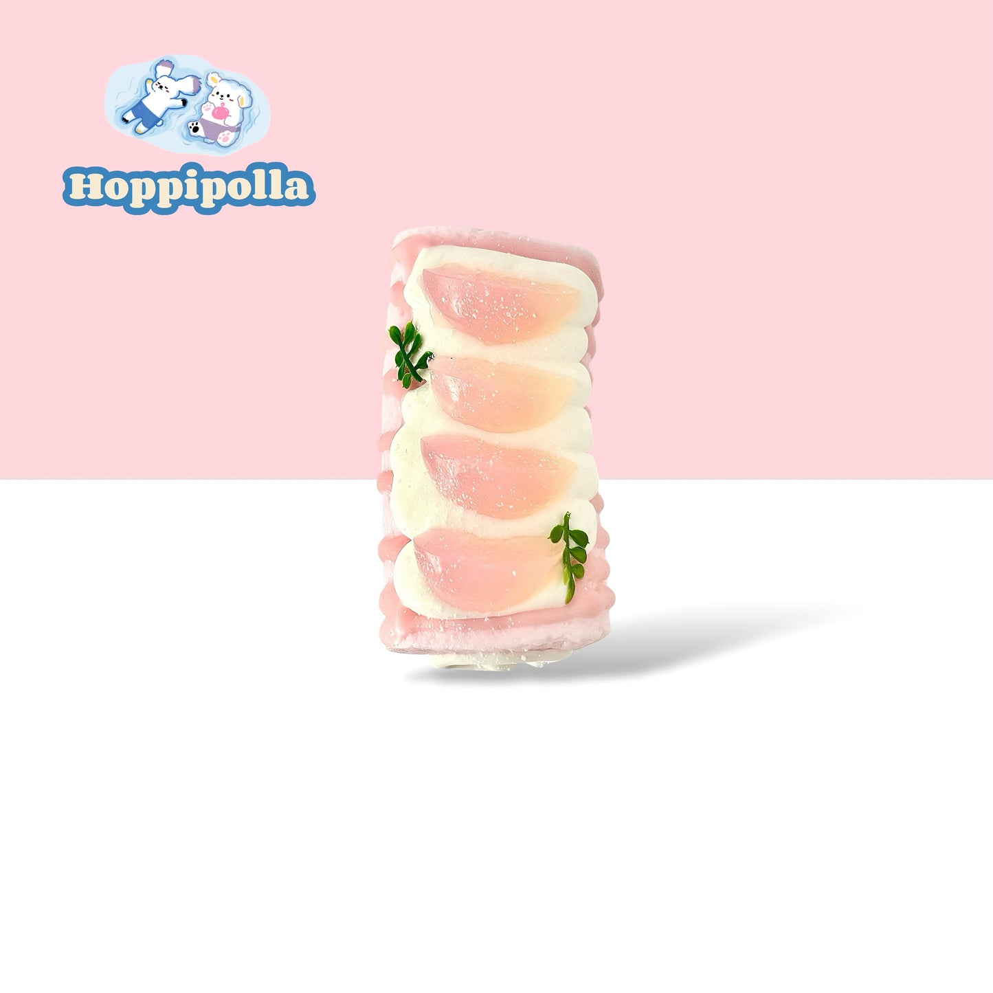 Peach roll cake squishy-Hoppipolla