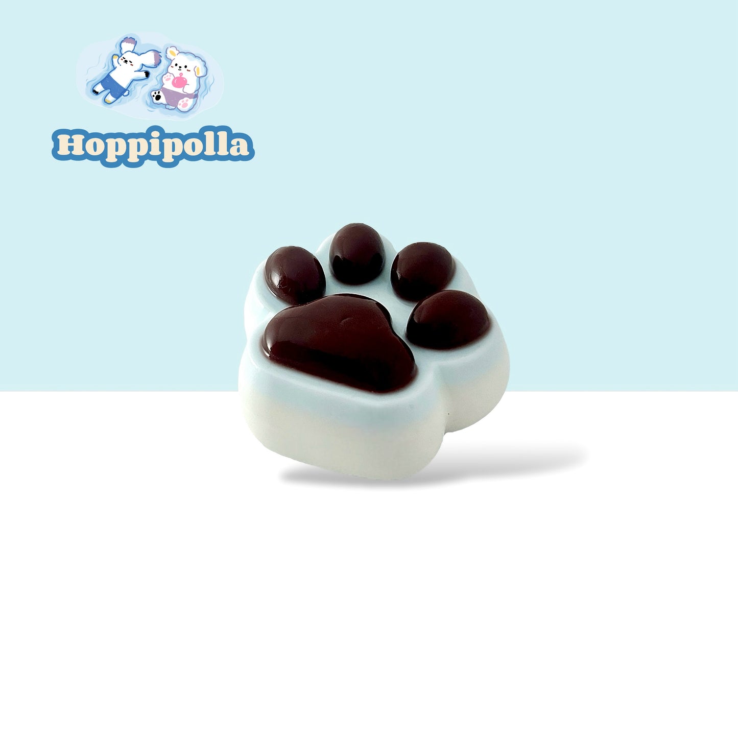 Seasalt chocolate Catpaw squishy-Hoppipolla
