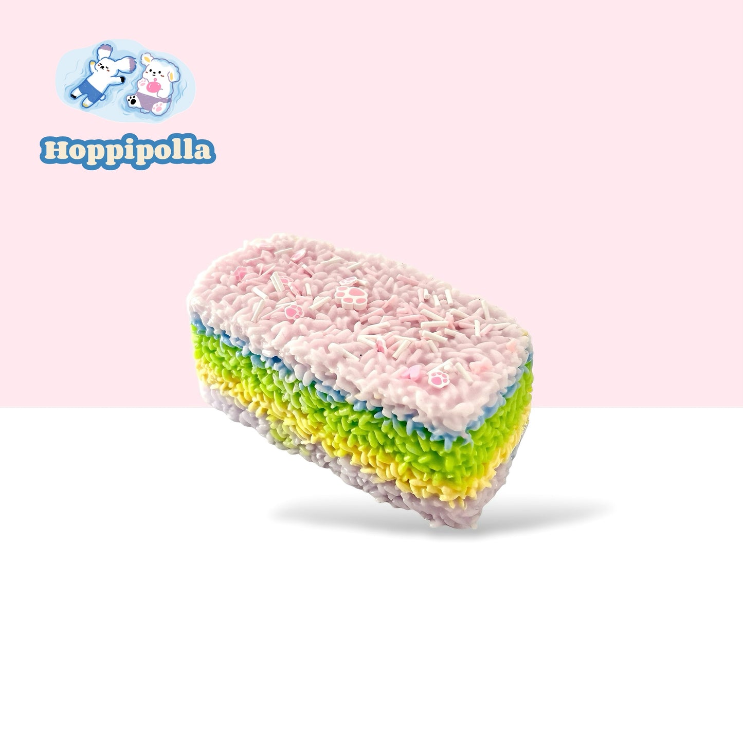 Rainbow Onigiri squishy-Hoppipolla