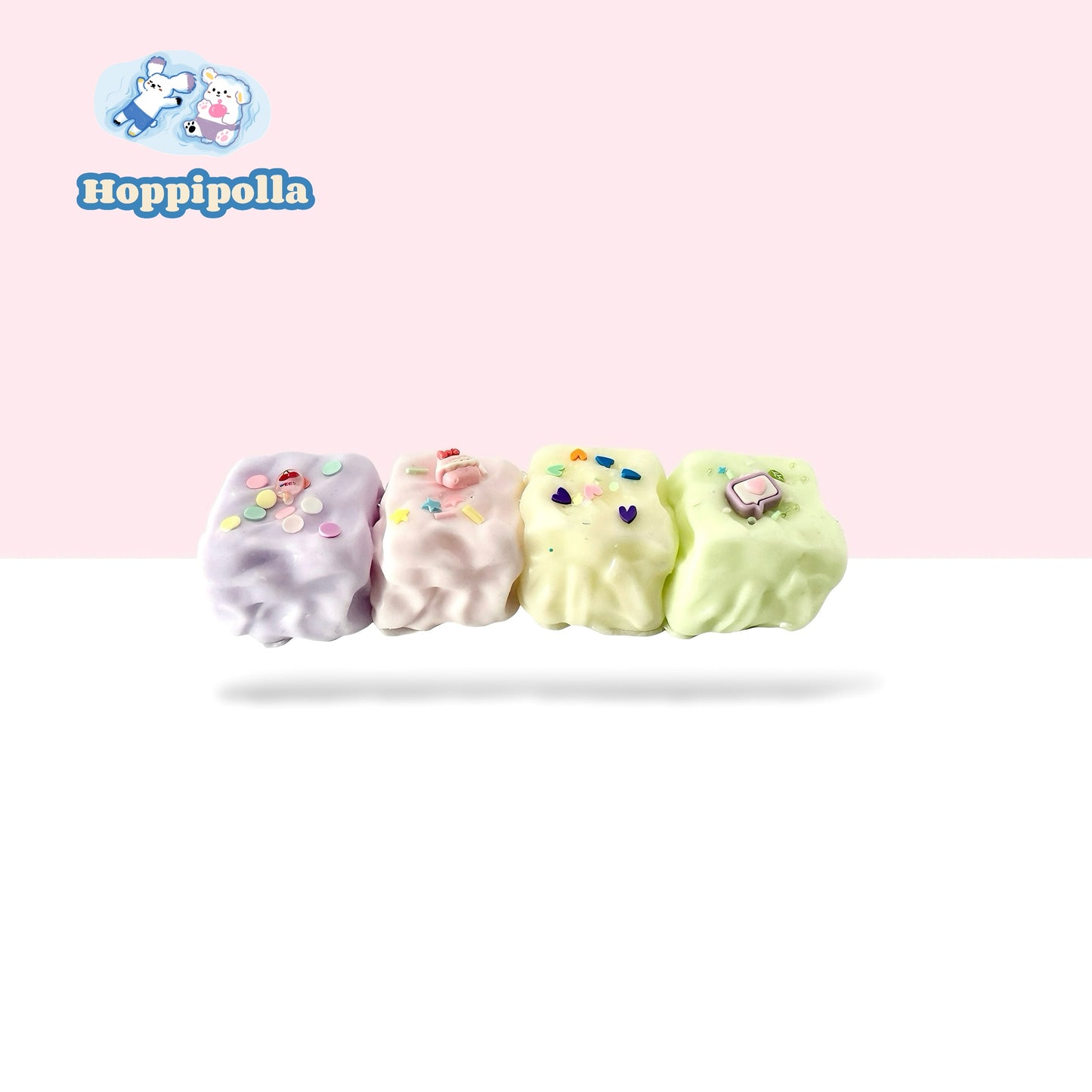 Cream cubes squishy toy-Hoppipolla