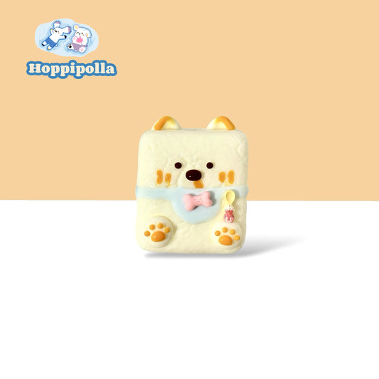 Orange monchi puppy squishy-Hoppipolla