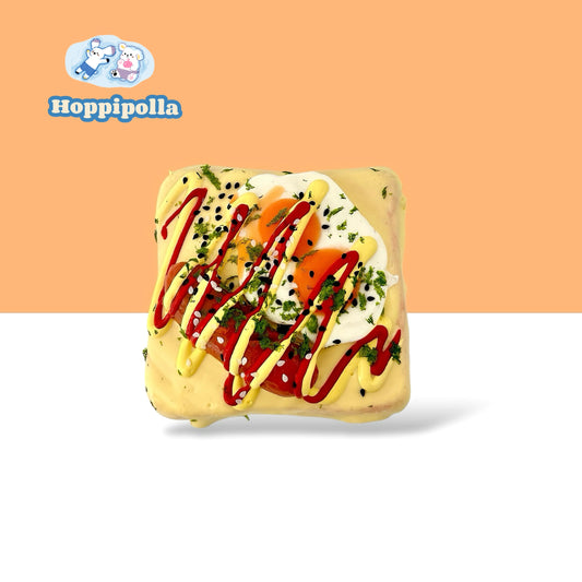 Sausage & Double Egg Toast Squishy-Hoppipolla