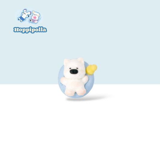 Westie float ring squishy-Hoppipolla