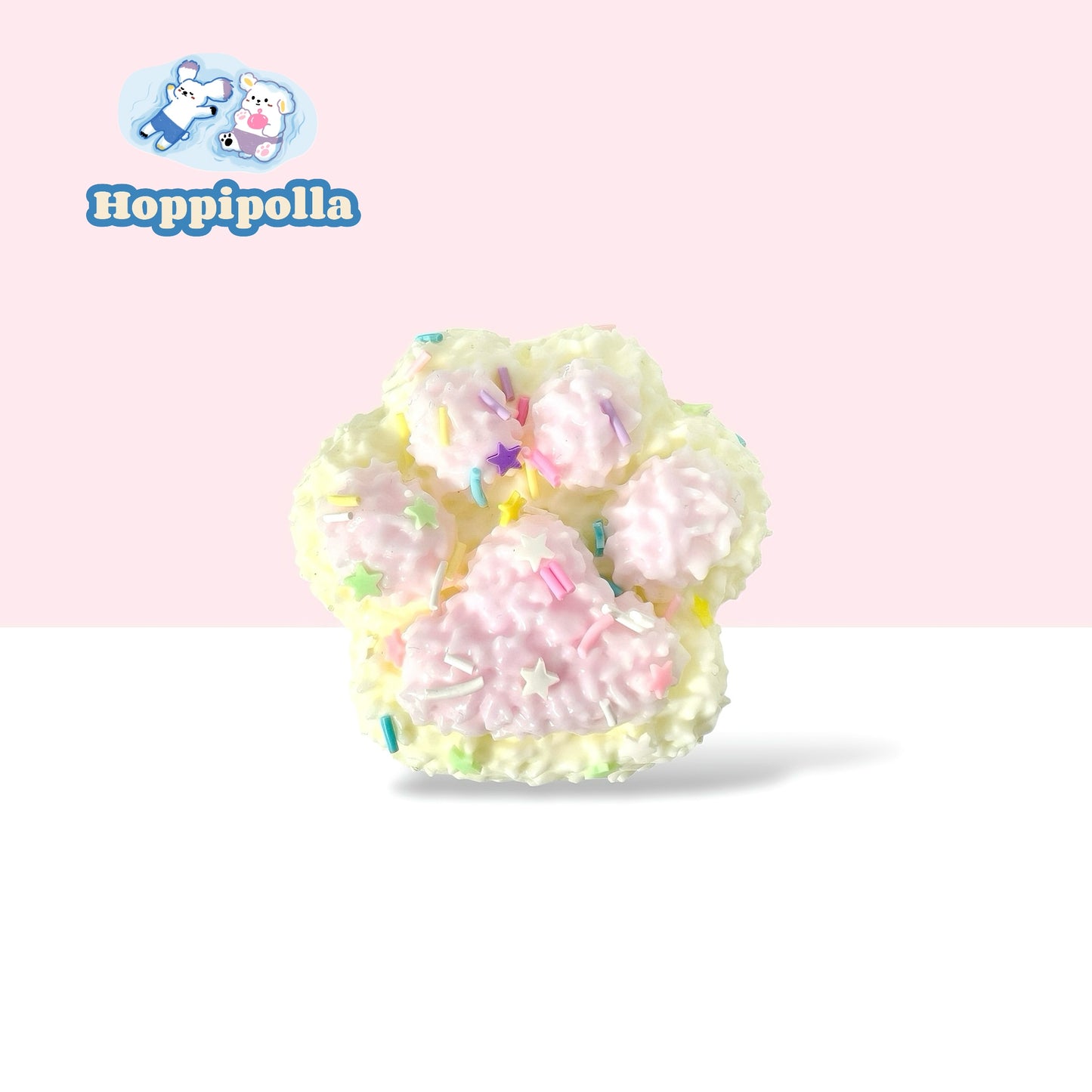 Cream Cat paw squishy-Hoppipolla